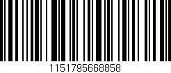 Código de barras (EAN, GTIN, SKU, ISBN): '1151795668858'