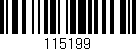 Código de barras (EAN, GTIN, SKU, ISBN): '115199'