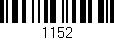 Código de barras (EAN, GTIN, SKU, ISBN): '1152'