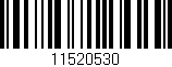 Código de barras (EAN, GTIN, SKU, ISBN): '11520530'