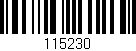 Código de barras (EAN, GTIN, SKU, ISBN): '115230'