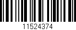 Código de barras (EAN, GTIN, SKU, ISBN): '11524374'