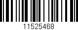 Código de barras (EAN, GTIN, SKU, ISBN): '11525468'