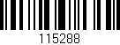 Código de barras (EAN, GTIN, SKU, ISBN): '115288'