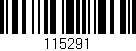 Código de barras (EAN, GTIN, SKU, ISBN): '115291'