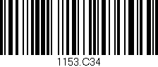 Código de barras (EAN, GTIN, SKU, ISBN): '1153.C34'