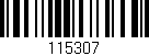 Código de barras (EAN, GTIN, SKU, ISBN): '115307'