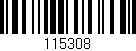 Código de barras (EAN, GTIN, SKU, ISBN): '115308'