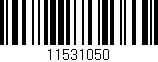 Código de barras (EAN, GTIN, SKU, ISBN): '11531050'