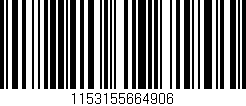 Código de barras (EAN, GTIN, SKU, ISBN): '1153155664906'