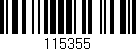 Código de barras (EAN, GTIN, SKU, ISBN): '115355'