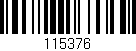 Código de barras (EAN, GTIN, SKU, ISBN): '115376'