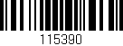 Código de barras (EAN, GTIN, SKU, ISBN): '115390'