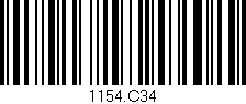 Código de barras (EAN, GTIN, SKU, ISBN): '1154.C34'