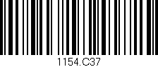 Código de barras (EAN, GTIN, SKU, ISBN): '1154.C37'