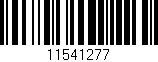 Código de barras (EAN, GTIN, SKU, ISBN): '11541277'