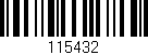 Código de barras (EAN, GTIN, SKU, ISBN): '115432'