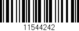 Código de barras (EAN, GTIN, SKU, ISBN): '11544242'