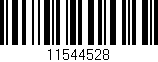 Código de barras (EAN, GTIN, SKU, ISBN): '11544528'