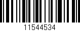 Código de barras (EAN, GTIN, SKU, ISBN): '11544534'