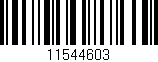 Código de barras (EAN, GTIN, SKU, ISBN): '11544603'