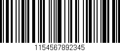 Código de barras (EAN, GTIN, SKU, ISBN): '1154567892345'