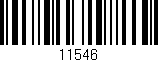 Código de barras (EAN, GTIN, SKU, ISBN): '11546'
