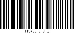 Código de barras (EAN, GTIN, SKU, ISBN): '115460_0_0_U'