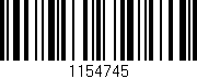 Código de barras (EAN, GTIN, SKU, ISBN): '1154745'
