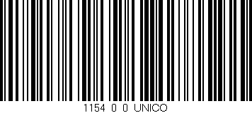 Código de barras (EAN, GTIN, SKU, ISBN): '1154_0_0_UNICO'