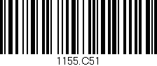 Código de barras (EAN, GTIN, SKU, ISBN): '1155.C51'
