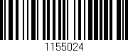 Código de barras (EAN, GTIN, SKU, ISBN): '1155024'