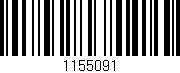 Código de barras (EAN, GTIN, SKU, ISBN): '1155091'