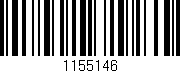 Código de barras (EAN, GTIN, SKU, ISBN): '1155146'