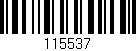 Código de barras (EAN, GTIN, SKU, ISBN): '115537'