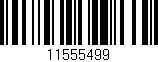 Código de barras (EAN, GTIN, SKU, ISBN): '11555499'