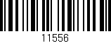 Código de barras (EAN, GTIN, SKU, ISBN): '11556'