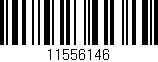 Código de barras (EAN, GTIN, SKU, ISBN): '11556146'