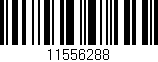 Código de barras (EAN, GTIN, SKU, ISBN): '11556288'