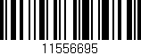 Código de barras (EAN, GTIN, SKU, ISBN): '11556695'