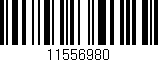 Código de barras (EAN, GTIN, SKU, ISBN): '11556980'