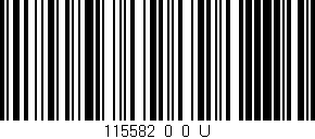 Código de barras (EAN, GTIN, SKU, ISBN): '115582_0_0_U'