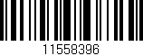 Código de barras (EAN, GTIN, SKU, ISBN): '11558396'