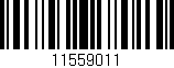 Código de barras (EAN, GTIN, SKU, ISBN): '11559011'