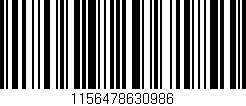 Código de barras (EAN, GTIN, SKU, ISBN): '1156478630986'