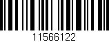 Código de barras (EAN, GTIN, SKU, ISBN): '11566122'