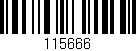 Código de barras (EAN, GTIN, SKU, ISBN): '115666'