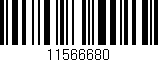 Código de barras (EAN, GTIN, SKU, ISBN): '11566680'