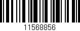 Código de barras (EAN, GTIN, SKU, ISBN): '11568856'