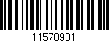 Código de barras (EAN, GTIN, SKU, ISBN): '11570901'